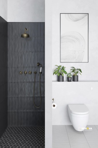 MAKOTO MATTE ROUND MOSAIC 2" - 10" X 10" - 3