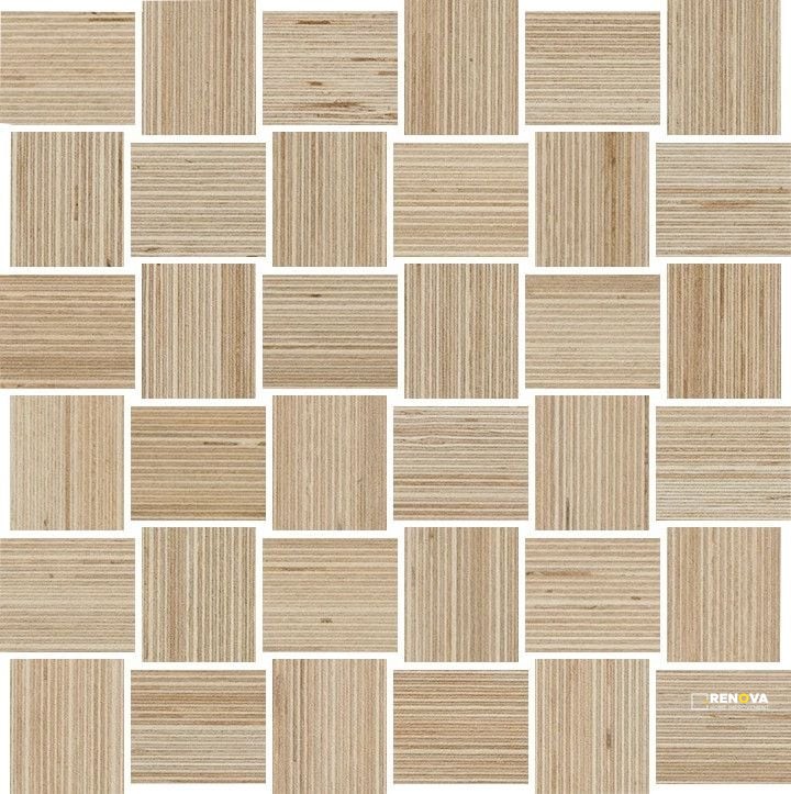 SHIBUSA BASKETWEAVE MOSAIC 2" X 2" - 5