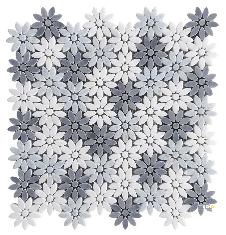 DAISY CRYSTAL OCEAN MOSAIC 12.5" X 13" - 2