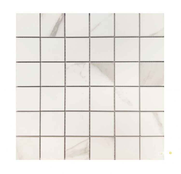 PRESTIGIO CALACATTA SOFT MOSAIC 12" X 12" - 2