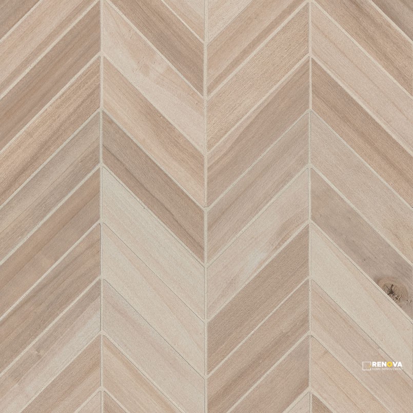 HAVENWOOD BEIGE CHEVRON MOSAIC 12X15 - 3