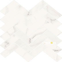 PRECIOUS HDP MATTE HERRINGBONE MOSAIC 1" X 4" - M1X4HER - 2