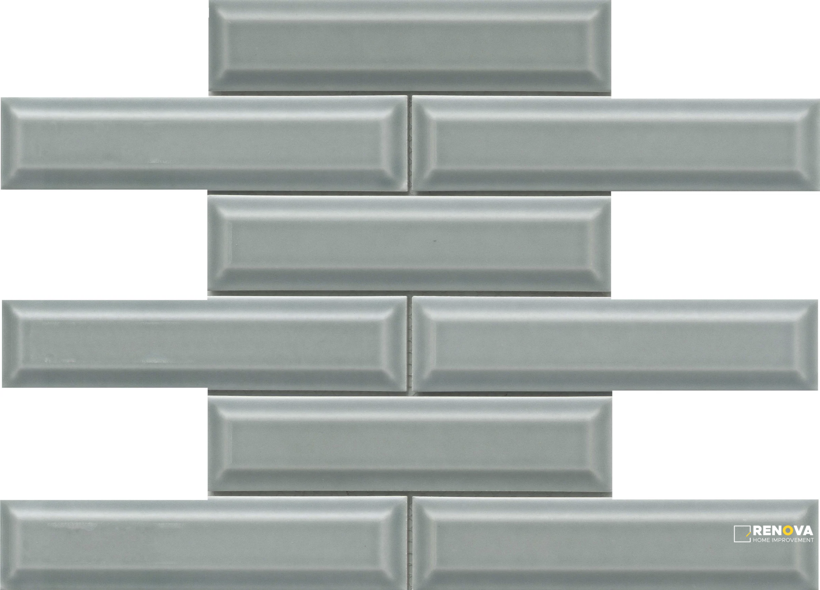 KINETIC GLOSSY BEVELLED MOSAIC 11X12 - 11