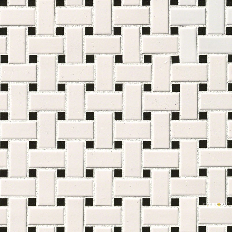 RETRO BIANCO BASKETWEAVE 6MM MATTE ( 14.4 SF PER BOX ) - 9