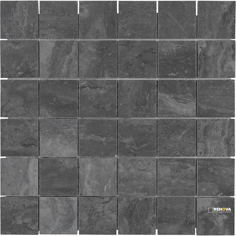 PORTOBELLO TIVOLI CHARCOAL 2X2 MOSAIC MATTE .956 SF/SHT - 2