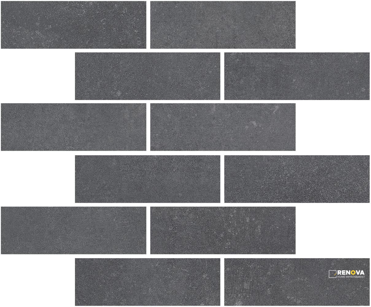 PORTOBELLO BELGIQUE OCEAN 2X6 STAGGERED MOSAIC MATTE .92 SF/SHT - 2