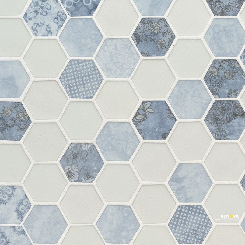 VISTA AZUL HEXAGON 6MM - 4