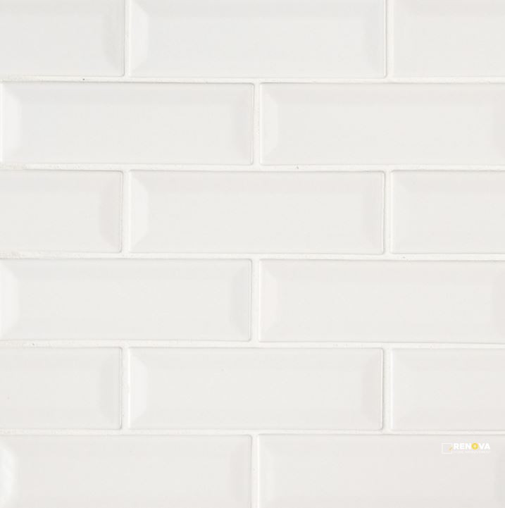 WHISPER WHITE BEVELED 2X6 - 3