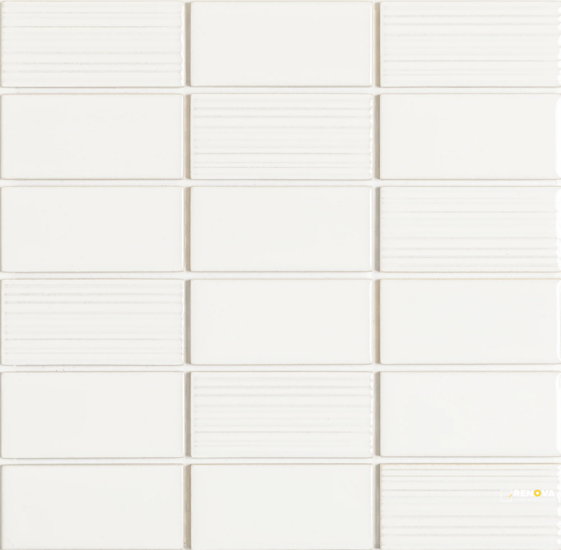 NAGARA GLOSSY STACKED MOSAIC 11X11 - 6