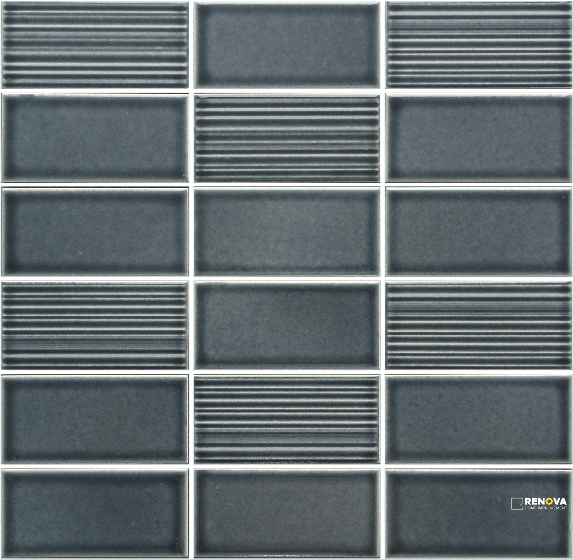NAGARA GLOSSY STACKED MOSAIC 11X11 - 7