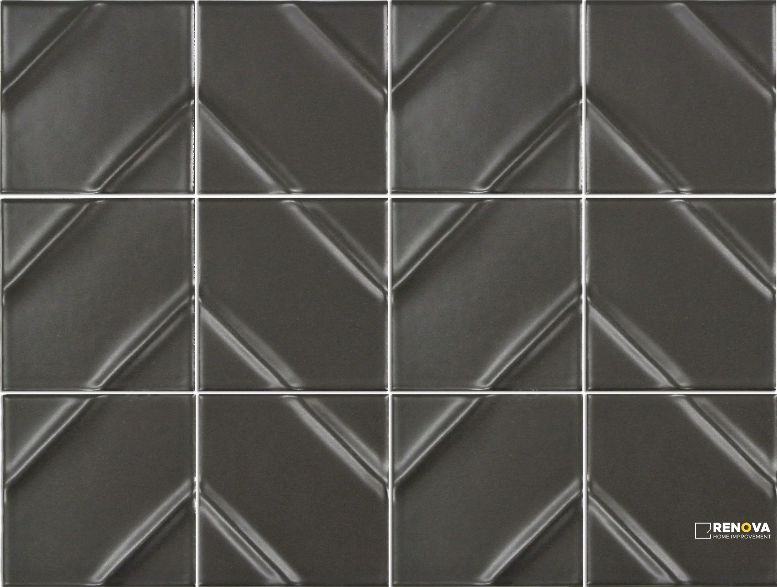 KUMITO CHEVRON MOSAIC 12X16