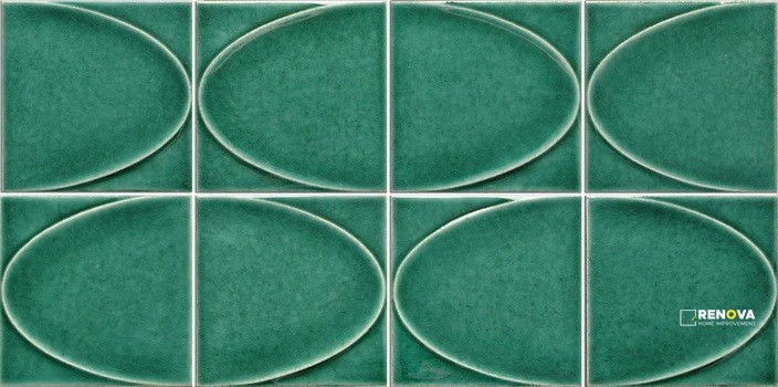 MIZU GLOSSY ELLIPSE MOSAIC 8X16 - 7