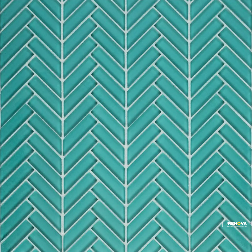 CHAPTER 6 - REEF GLASS GROUP 1 REED MOSAIC 9-1/2" X 15-3/8" - 12
