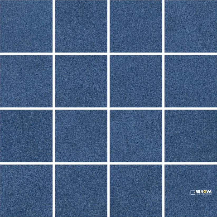 CROSSVILLE COLOR BLOX 2.0 LITTLE BOY BLUE 3X3 MOSAIC UNPOLISHED - 2