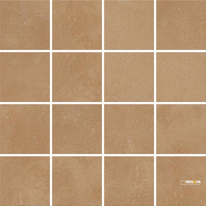 CROSSVILLE COLOR BLOX 2.0 MUD PIE 3X3 MOSAIC UNPOLISHED - 2