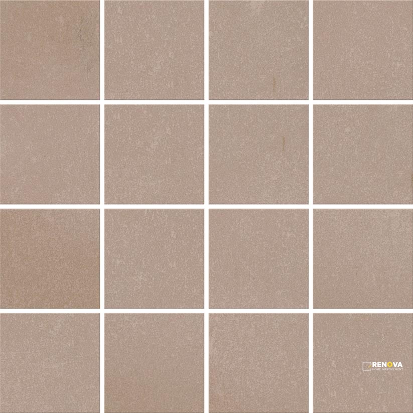 CROSSVILLE COLOR BLOX 2.0 WET CLAY 3X3 MOSAIC UNPOLISHED - 2
