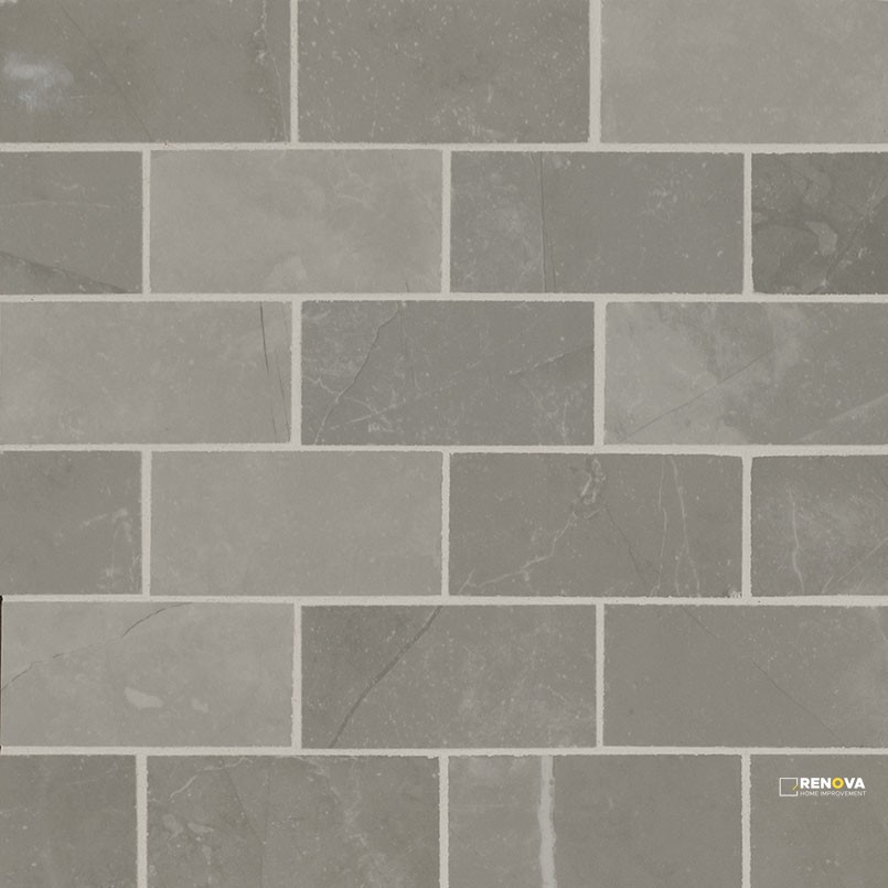 SANDE GREY 2X4 MOSAICS POLISHED ( 8 SF PER BOX ) - 7