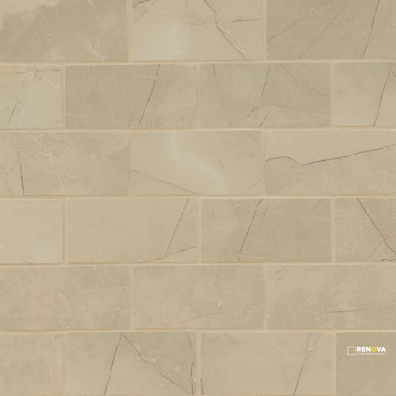 SANDE CREAM 2X4 MOSAICS POLISHED ( 8 SF PER BOX ) - 7
