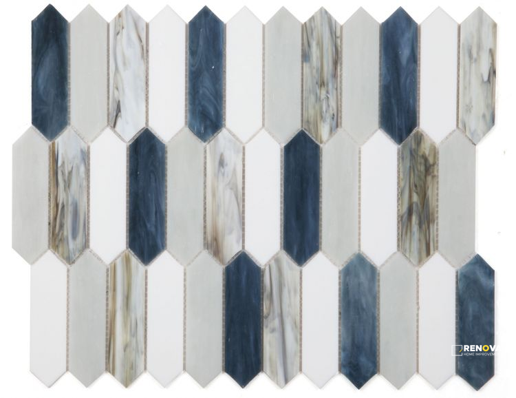 NEWPORT ARROW BEACH MOSAIC 10.25" X 12.5" - 5
