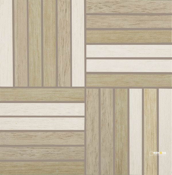 CROSSVILLE NEST LEVITY, BLISSFUL, MINDFUL OLIVE 1X6 MOSAIC UNPOLISHED - 2