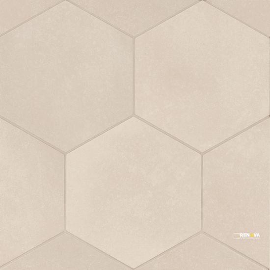 MAKOTO MATTE HEXAGON TILE 10" X 11-1/2" - 11