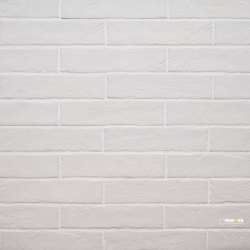 CAPELLA WHITE BRICK MATTE 2 1/3"X10 ( 5.152 SF PER BOX ) - NCAPWHIBRI2X10 - 7