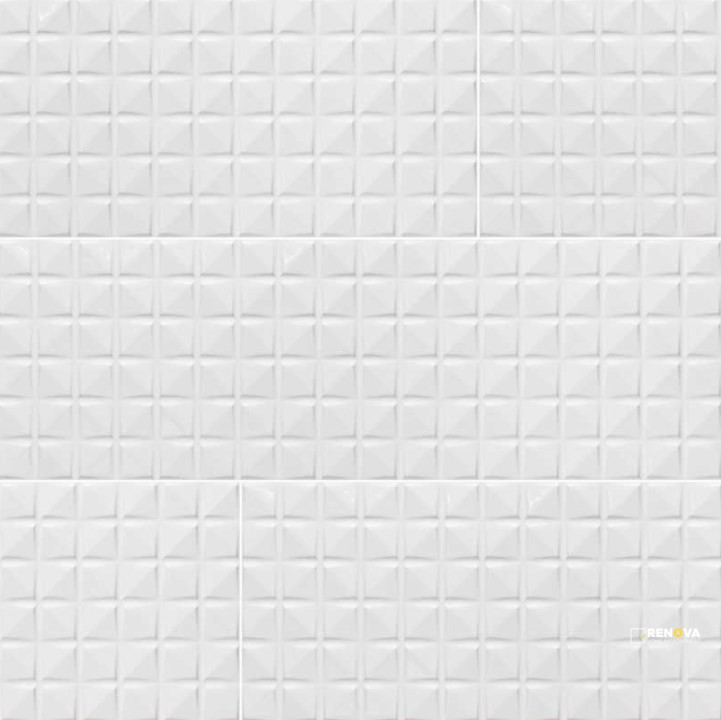 DYMO CHEX WHITE 12X24 GLOSSY ( 16 SF PER BOX ) - 2