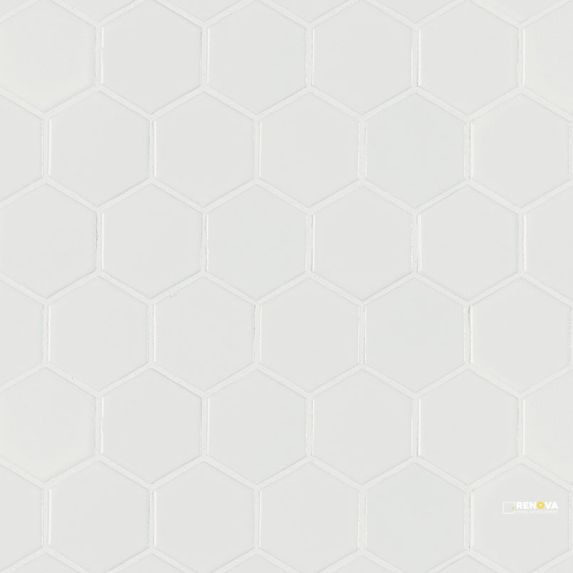 RETRO BIANCO 2" HEXAGON 6MM MATTE ( 14.4 SF PER BOX ) - SMOT-PT-RETBIA-2HEX - 6