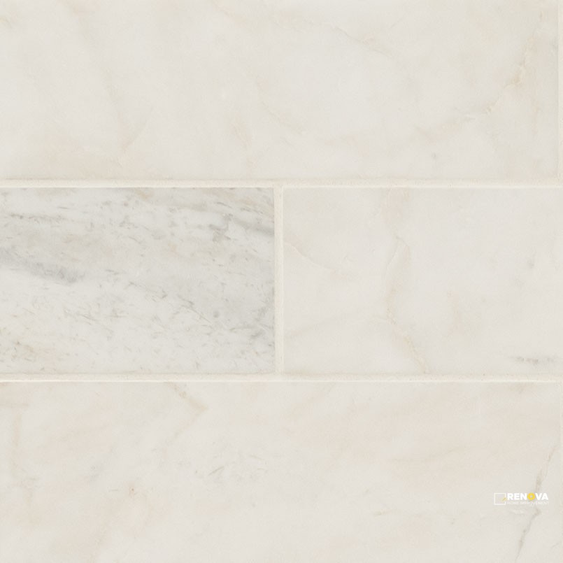ARABESCATO VENATO WHITE 4X12 HONED ( 4.95 SF PER BOX ) - 6