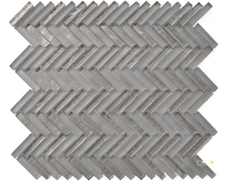 MOSAIC CHICAGO HERRINGBONE 0.5" X 2" ON 12" X 12" MESH - STATIL868 - 3