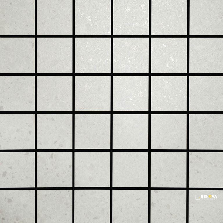 CROSSVILLE ALASKA GLACIER 2X2 MOSAIC UNPOLISHED   .975 SF/SHT - 2