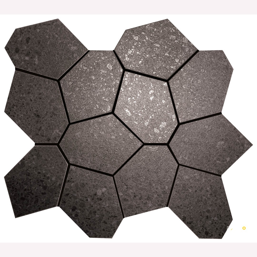 CROSSVILLE ALASKA TUNDRA POLYGON MOSAIC UNPOLISHED   1.26 SF/SHT - 2