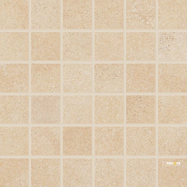 CROSSVILLE MAIN STREET CAFE CARAMEL 2X2 MOSAIC UNPOLISHED - 2