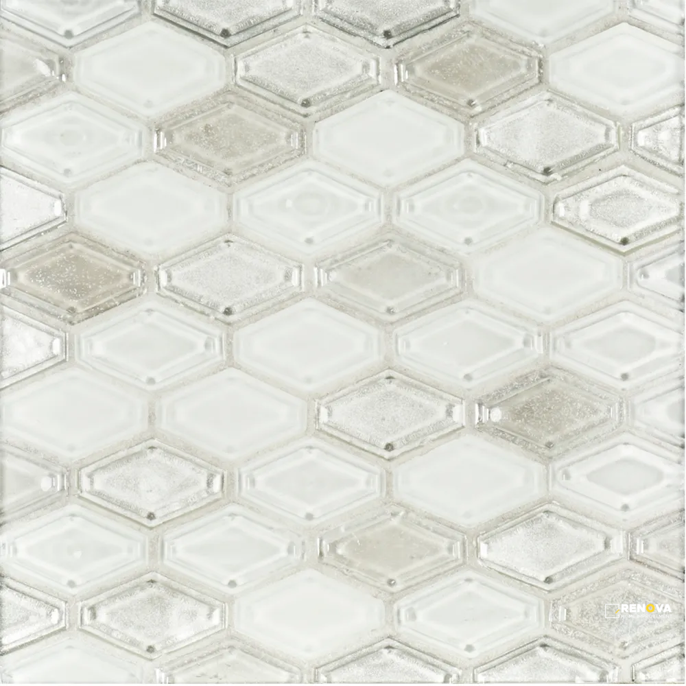 CHAPTER 1 - SUITE GLASS BEVELED ELONGATED HEX 10-1/2" X 11-3/8" - 10