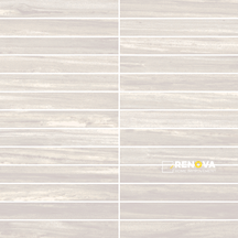 AINSLEE PARK MATTE STACKED MESH MOUNTED MOSAIC 1" X 6" ON 12X12 SHEET - FLOTIL1009 - 2