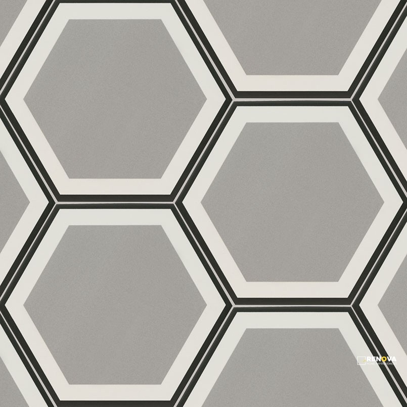 HEXLEY HIVE 9X10.5 HEXAGON ( 6.888 SF PER BOX ) - 7