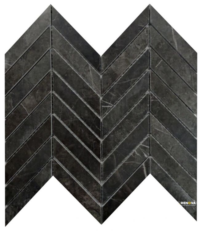 PRESTIGIO MARQUINIA LUCIDO CHEVRON MOSAIC 10" X 12" - 3