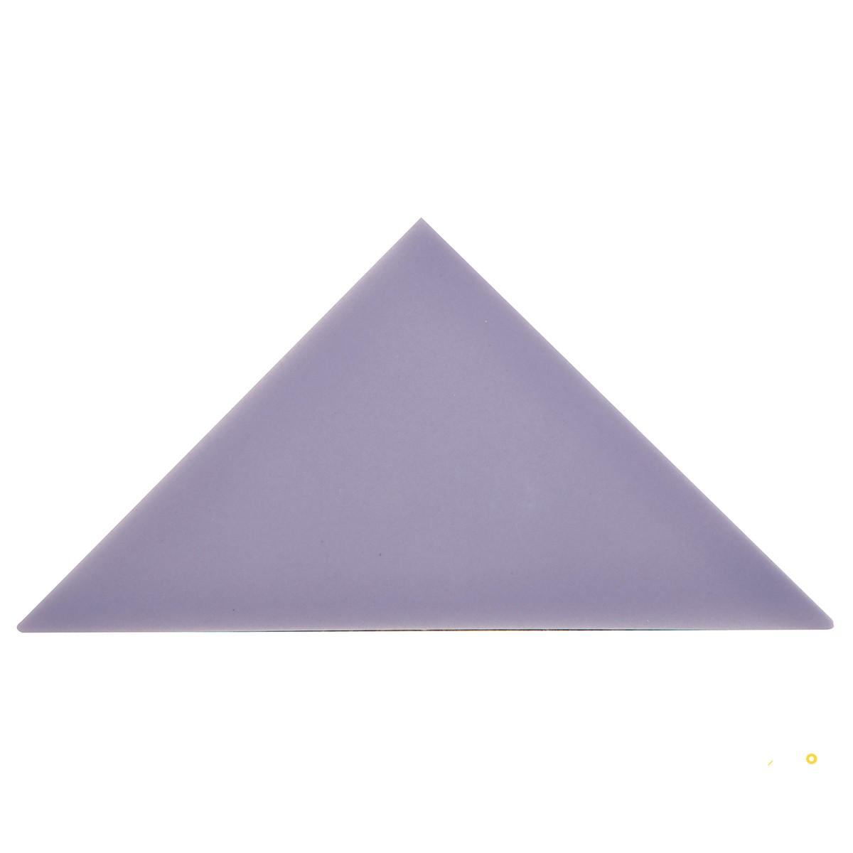 CROSSVILLE CURSIVE IRIS 6X6 TRIANGLE FIELD GLOSS - 2