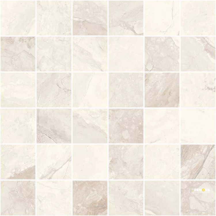 MYSTIC IVORY MATTE MOSAIC 12" X 12" - 2