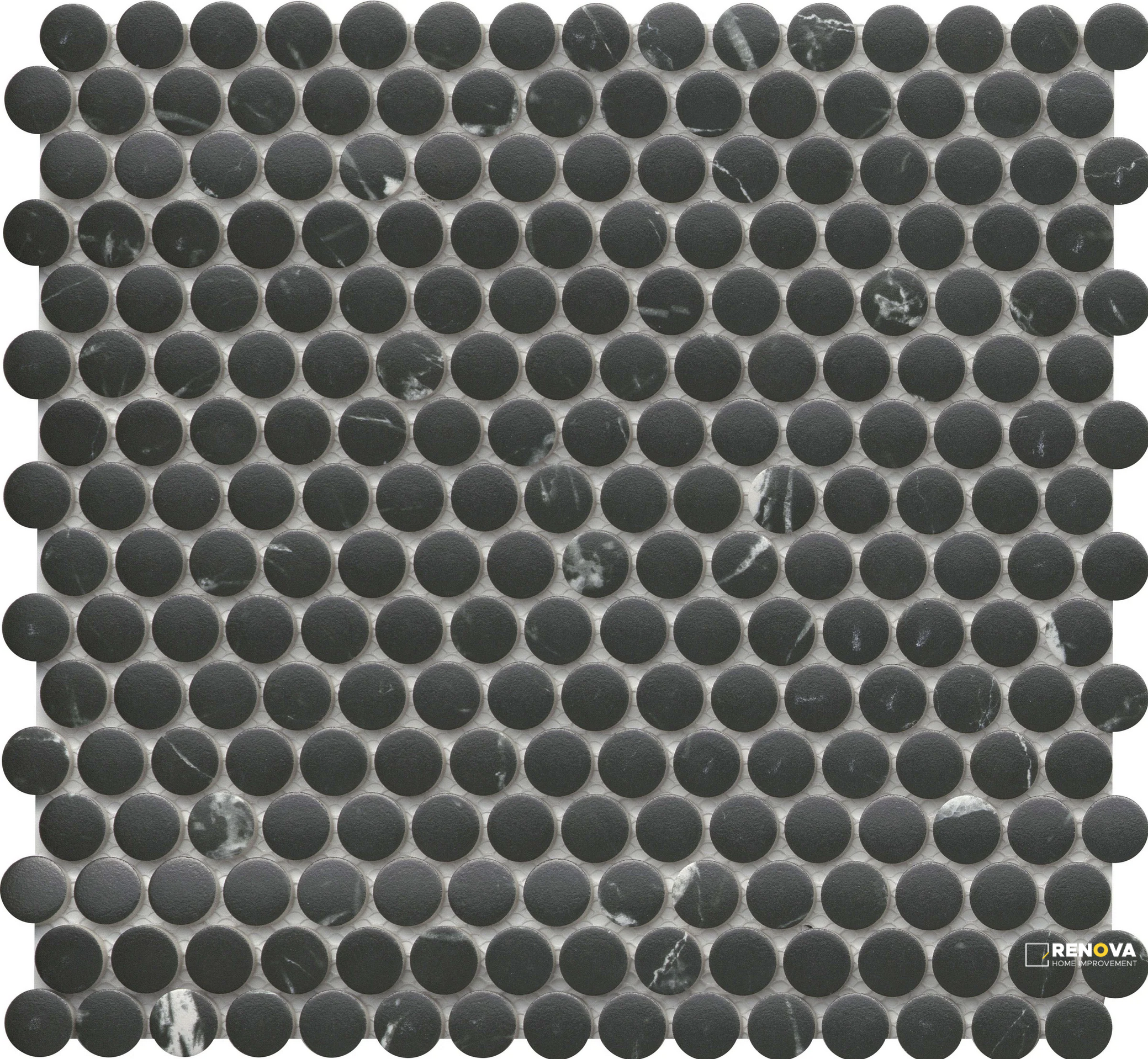 ELEGAN MATTE PENNY MOSAIC 11X12 - 5
