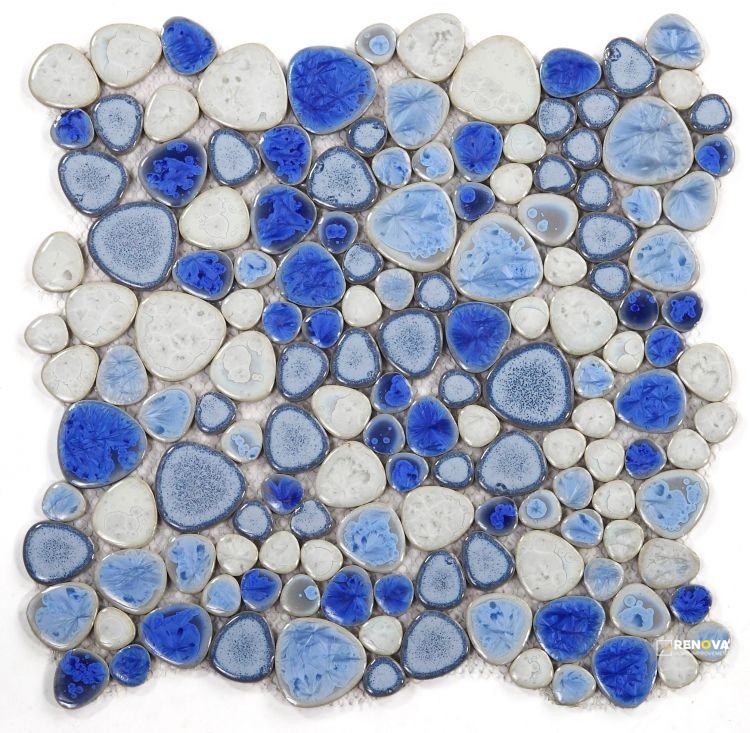 GROWING SAPPHIRE MOSAIC 11.5" X 11.5" - 3