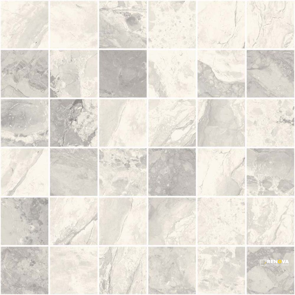 MYSTIC PEARL MATTE MOSAIC 12" X 12" - 2