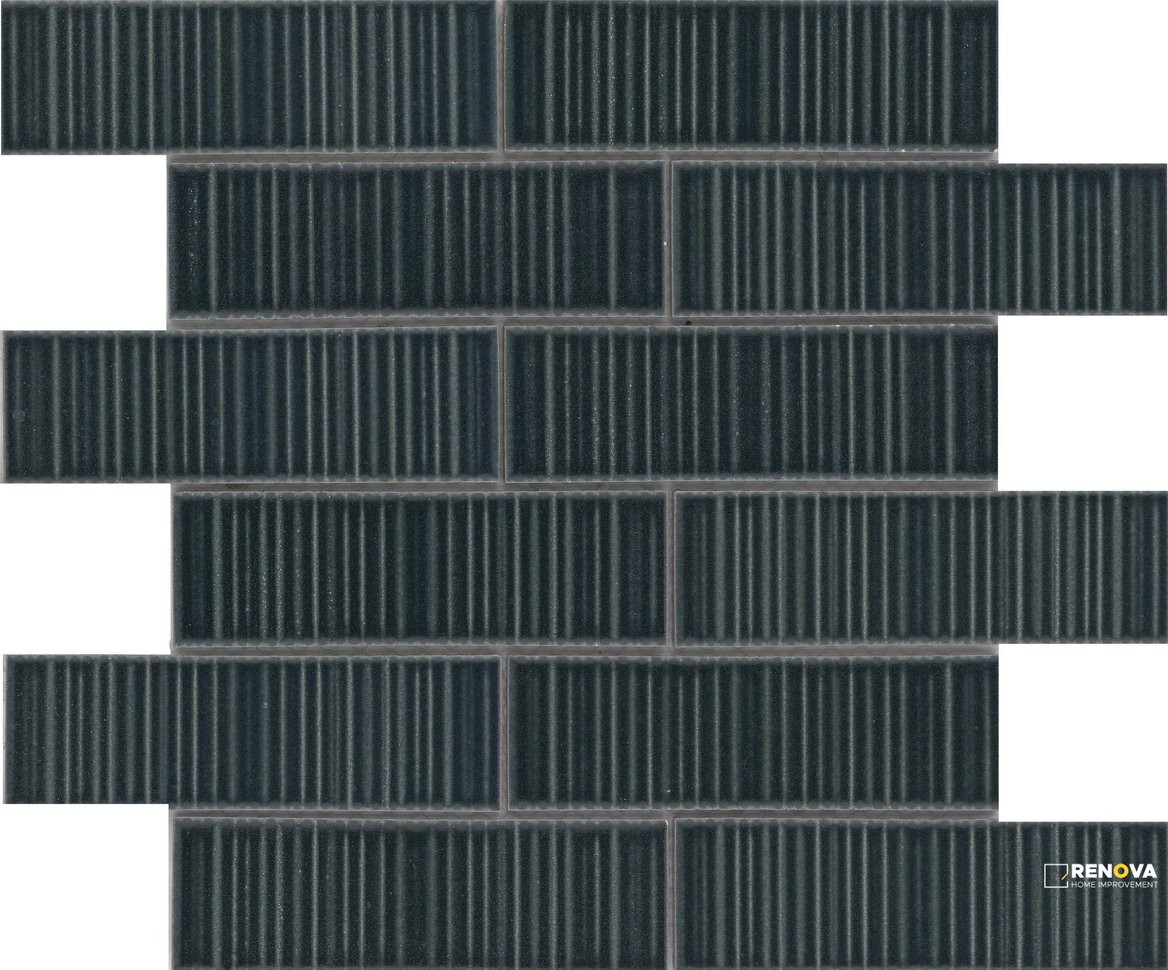 ORNAMI GLOSS OFFSET MOSAIC 2X6 ON 11X12 - 14