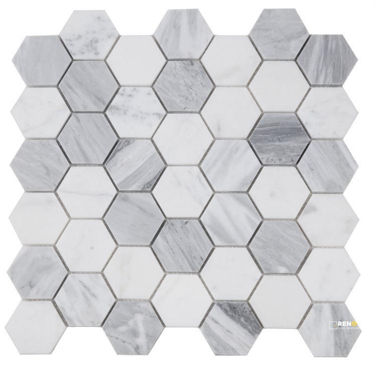 HEXAGON DUSK MOSAIC 2" X 2" - 3