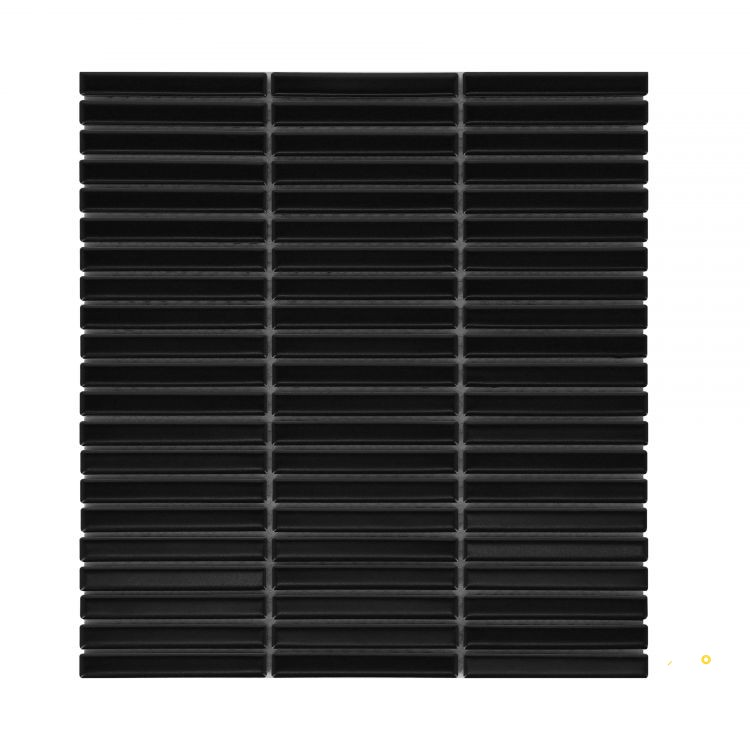 HULU BLACK BAND MATTE MOSAIC 11.25" X 12" - 4