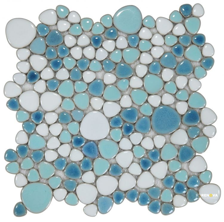 GROWING JEWEL IRIS MOSAIC 11.5" X 11.5" - 3