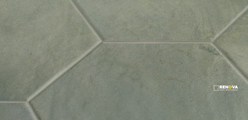 TROPICAL MATTE HEXAGON 8-1/2" - 11