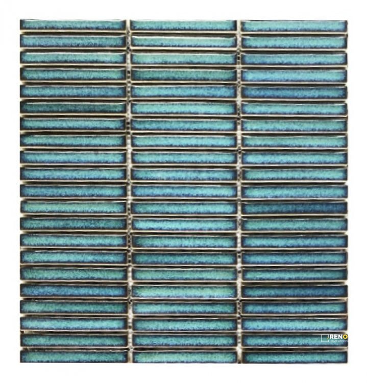 HULU TURQUOISE BAND MOSAIC 11" X 11.5" - 2