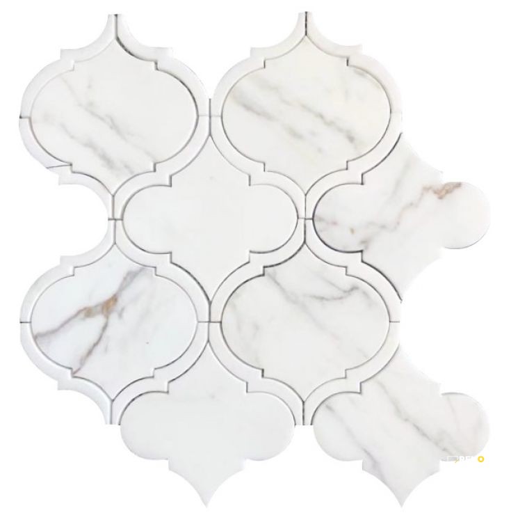 ALICE PRECIOUS CALACATTA MOSAIC 11.5" X 12" - 2