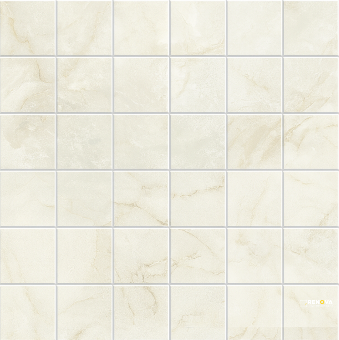 ALABASTRO BIANCO NATURAL MOSAIC 2" X 2" - 2